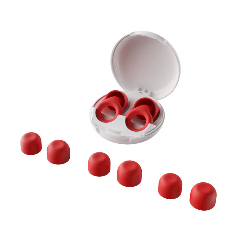 Bouchons d'oreille anti-bruit en silicone