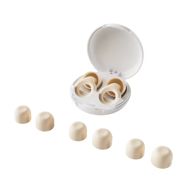 Bouchons d'oreille anti-bruit en silicone