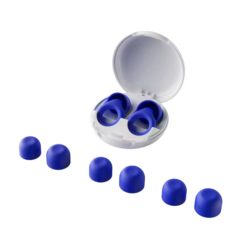 Bouchons d'oreille anti-bruit en silicone